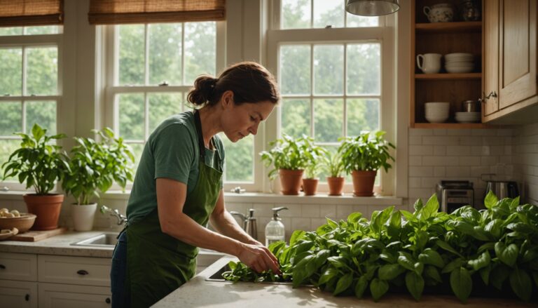 Techniques efficaces pour garder votre basilic frais et parfumé plus longtemps