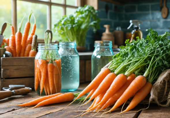découvrez des conseils pratiques et des techniques incontournables pour prolonger la fraîcheur de vos carottes et préserver leur saveur plus longtemps.