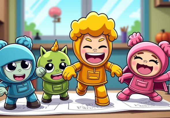 Brawl Stars à colorier : idées amusantes pour divertir les enfants à la maison