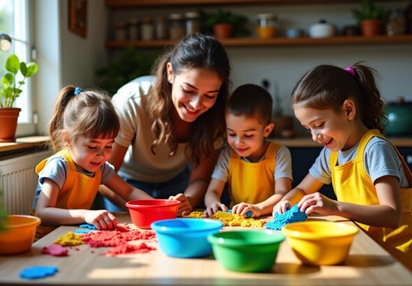 Pâte à modeler maison : une recette facile pour des moments créatifs en famille