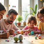 Oeufs de Pâques à décorer : astuces originales pour un atelier familial inoubliable