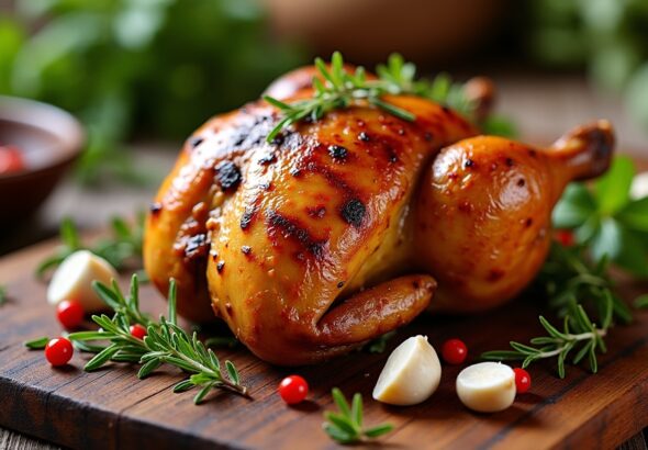 Cuisse de pintade rôtie : la recette facile pour une chair fondante et pleine de saveurs