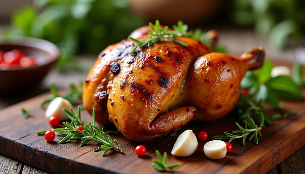 Cuisse de pintade rôtie : la recette facile pour une chair fondante et pleine de saveurs