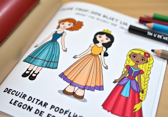 Dessins à imprimer : guide pour sélectionner la princesse parfaite pour vos enfants