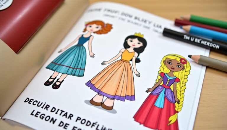 Dessins à imprimer : guide pour sélectionner la princesse parfaite pour vos enfants