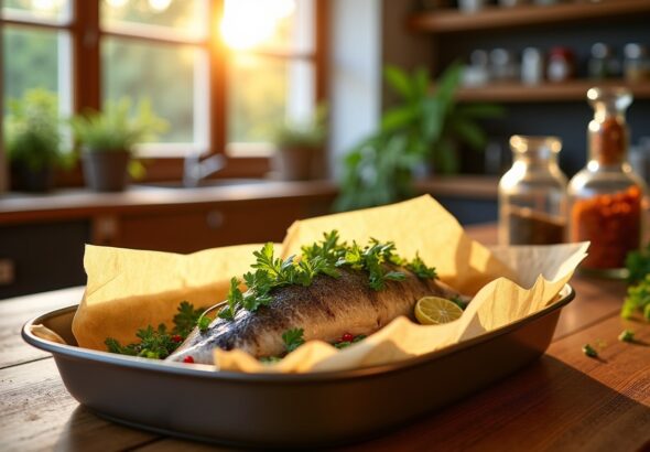 Poisson en papillote au four : conseils pour une cuisson délicieuse et saine