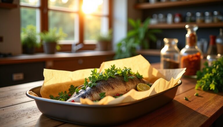 Poisson en papillote au four : conseils pour une cuisson délicieuse et saine