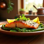 Filet de julienne au four : une recette facile pour un dîner sain et délicieux