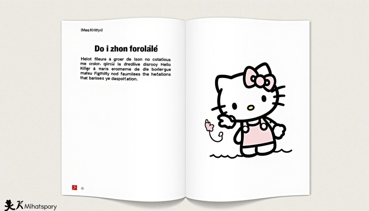 Hello Kitty à colorier : 5 dessins simples et ludiques pour divertir les enfants