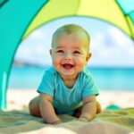 Bébé protégé du soleil : l’indispensable tente anti-UV pour des sorties sereines