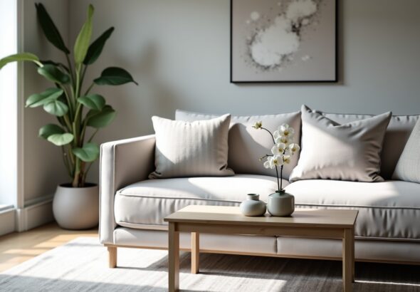Gris perle : le charme intemporel qui transforme votre intérieur