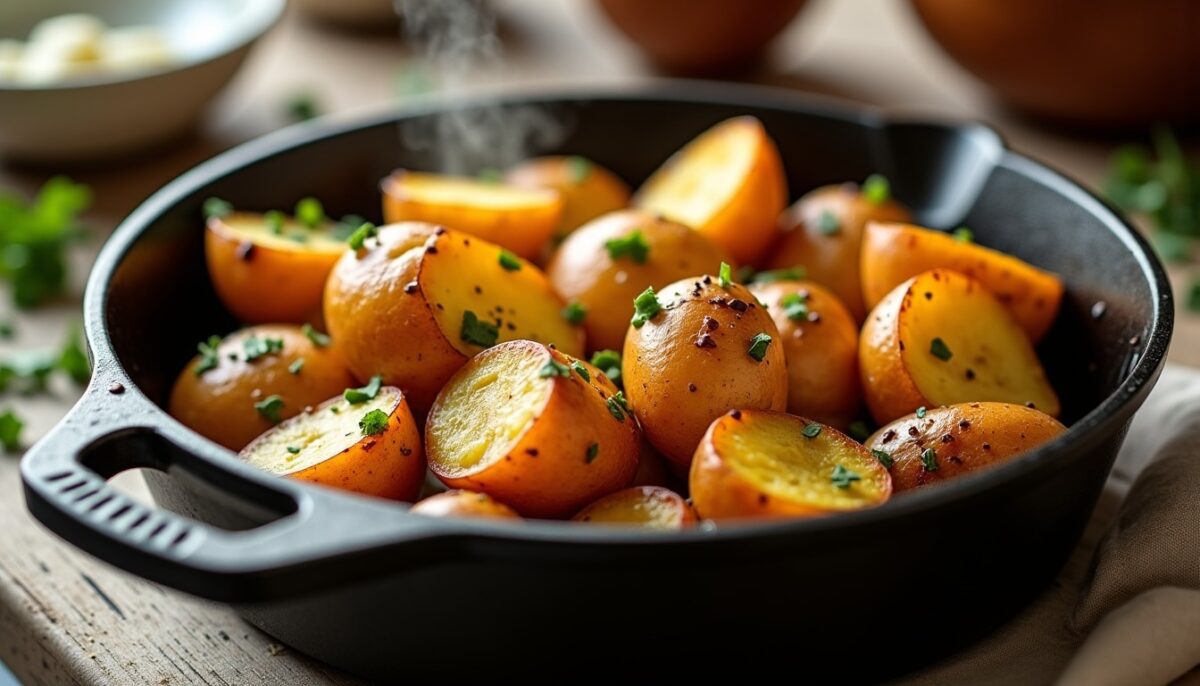 Pommes de terre sautées au four : la recette infaillible pour des pommes parfaitement dorées et croustillantes