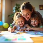 Anniversaire en famille : idées créatives de coloriage pour une fête inoubliable