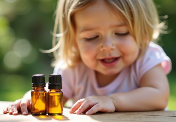 Les huiles essentielles : un allié naturel pour soulager la gastro et l'entérite chez l’enfant