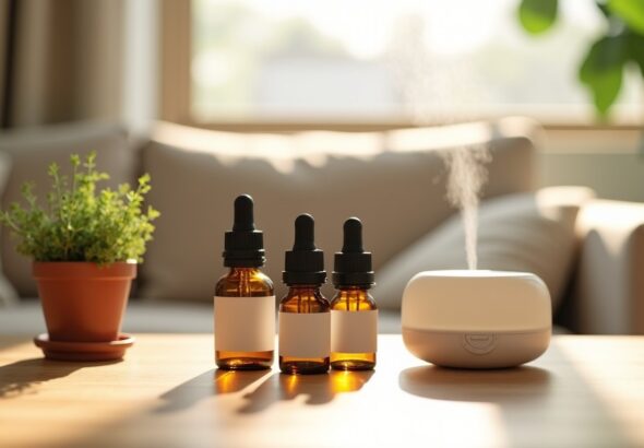 Huiles essentielles contre l'anxiété : guide complet pour apaiser stress, insomnie et enfants