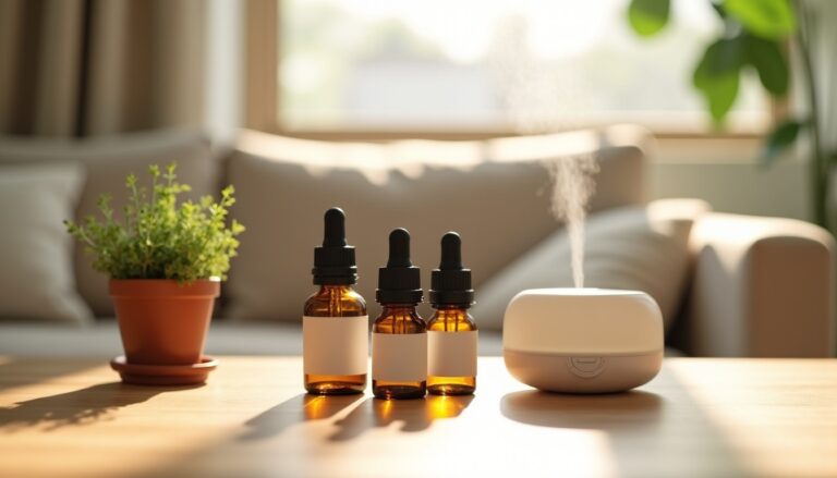 Huiles essentielles contre l'anxiété : guide complet pour apaiser stress, insomnie et enfants