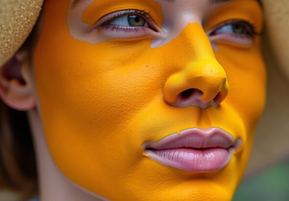 Curcuma pour le visage : découvrez ses masques, crèmes et vertus naturelles pour une peau éclatante