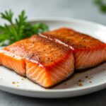 Pavé de saumon : décryptage des calories et profil nutritionnel complet