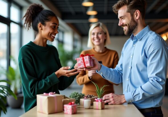 Cadeaux Secret Santa : idées originales et abordables entre 5 et 15 € pour vos collègues