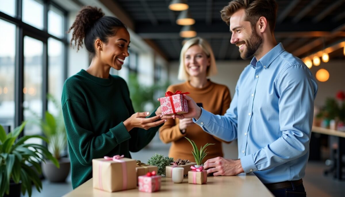 Cadeaux Secret Santa : idées originales et abordables entre 5 et 15 € pour vos collègues